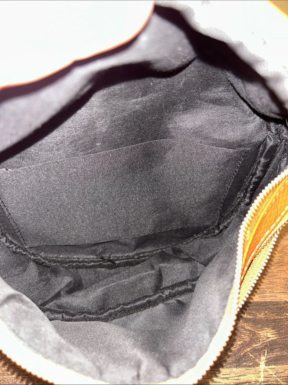 Women's Tan Leather Crossbody Belt Bag